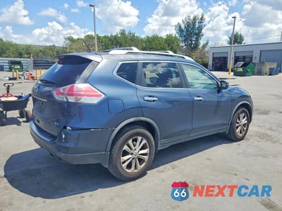 Trzecie zdjęcie samochodu z tyłu: 2015 NISSAN ROGUE SV VIN:KNMAT2MT8FP563258 - miniatura