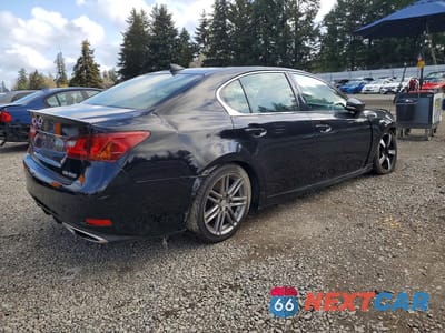 Trzecie zdjęcie samochodu z tyłu: 2015 LEXUS GS 350 BASE VIN:JTHBE1BL0FA018149 - miniatura