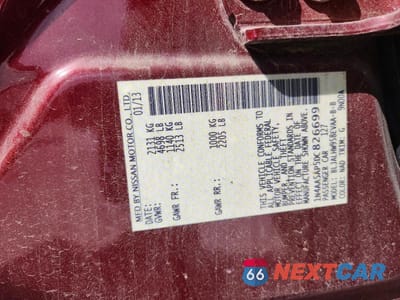 Zdjęcie 13 z 13 samochodu: 2013 NISSAN MAXIMA 3.5 SV VIN:1N4AA5AP5DC826699 - miniatura