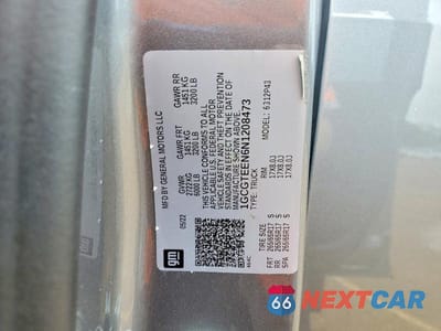 Zdjęcie 13 z 13 samochodu: 2022 CHEVROLET COLORADO ZR2 VIN:1GCGTEEN6N1208473 - miniatura