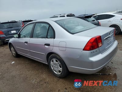 Drugie zdjęcie samochodu z przodu: 2001 HONDA CIVIC LX VIN:1HGES165X1L049779 - miniatura