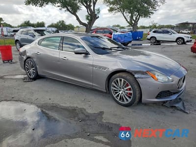 Czwarte zdjęcie samochodu z boku: 2017 MASERATI QUATTROPORTE S VIN:ZAM56RPA7H1197158 - miniatura