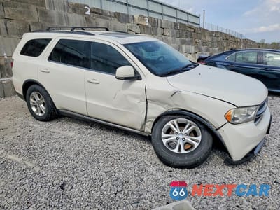 Czwarte zdjęcie samochodu z boku: 2012 DODGE DURANGO CREW VIN:1C4RDJDG8CC306035 - miniatura