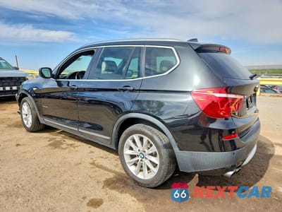 Drugie zdjęcie samochodu z przodu: 2013 BMW X3 XDRIVE28I VIN:5UXWX9C50D0A15686 - miniatura
