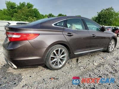 Trzecie zdjęcie samochodu z tyłu: 2016 HYUNDAI AZERA BASE VIN:KMHFG4JG8GA509990 - miniatura