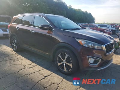 Czwarte zdjęcie samochodu z boku: 2016 KIA SORENTO EX VIN:5XYPHDA10GG012658 - miniatura