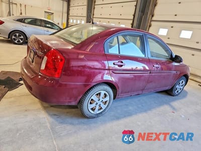 Trzecie zdjęcie samochodu z tyłu: 2009 HYUNDAI ACCENT GLS VIN:KMHCN46C29U294719 - miniatura