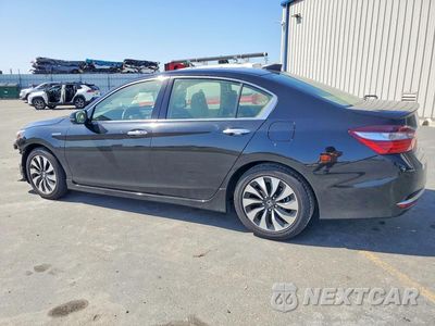 Drugie zdjęcie samochodu z przodu: 2017 HONDA ACCORD TOURING HYBRID VIN:JHMCR6F77HC025822 - miniatura