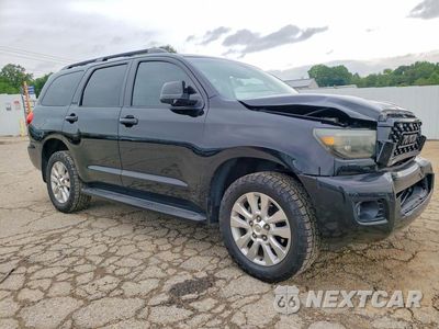 Czwarte zdjęcie samochodu z boku: 2011 TOYOTA SEQUOIA PLATINUM VIN:5TDDW5G11BS049865 - miniatura