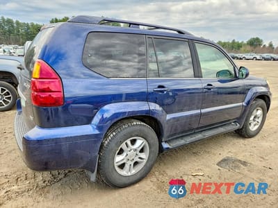 Trzecie zdjęcie samochodu z tyłu: 2006 LEXUS GX 470 BASE VIN:JTJBT20X660108525 - miniatura