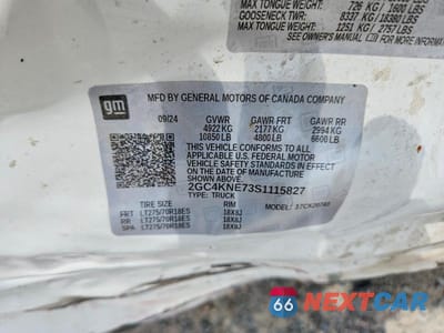 Zdjęcie 12 z 12 samochodu: 2025 CHEVROLET SILVERADO K2500 HEAVY DUTY LT VIN:2GC4KNE73S1115827 - miniatura