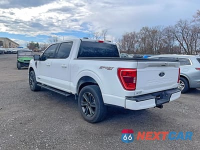 Trzecie zdjęcie samochodu z tyłu: 2023 FORD F150 SUPERCREW VIN:1FTFW1ED0PFD09162 - miniatura