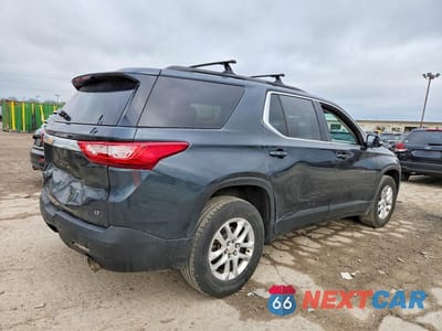 Trzecie zdjęcie samochodu z tyłu: 2019 CHEVROLET TRAVERSE LT VIN:1GNERGKW2KJ158382 - miniatura
