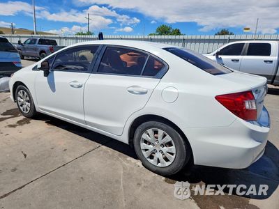 Drugie zdjęcie samochodu z przodu: 2012 HONDA CIVIC LX VIN:19XFB2F59CE044061 - miniatura