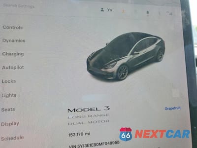 Zdjęcie 9 z 13 samochodu: 2021 TESLA MODEL 3 VIN:5YJ3E1EB0MF048958 - miniatura