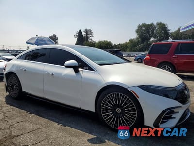 Czwarte zdjęcie samochodu z boku: 2022 MERCEDES-BENZ EQS SEDAN 450+ VIN:W1KCG2DB0NA009501 - miniatura