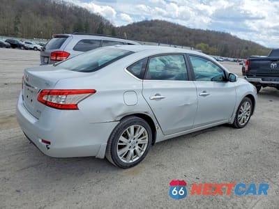 Trzecie zdjęcie samochodu z tyłu: 2013 NISSAN SENTRA S VIN:3N1AB7AP7DL683748 - miniatura
