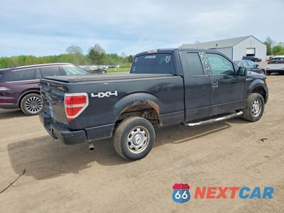Trzecie zdjęcie samochodu z tyłu: 2012 FORD F150 SUPER CAB VIN:1FTEX1EM3CFB96729 - miniatura