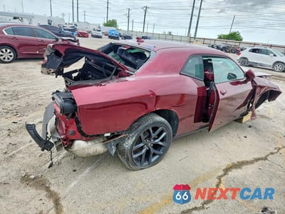 Trzecie zdjęcie samochodu z tyłu: 2021 DODGE CHALLENGER SXT VIN:2C3CDZAG8MH560825 - miniatura