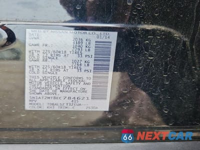 Zdjęcie 12 z 12 samochodu: 2014 NISSAN ROGUE S VIN:5N1AT2MT8EC784621 - miniatura