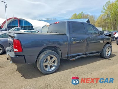 Trzecie zdjęcie samochodu z tyłu: 2017 RAM 1500 ST VIN:3C6RR7KT6HG794739 - miniatura