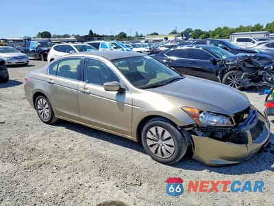 Czwarte zdjęcie samochodu z boku: 2009 HONDA ACCORD LX VIN:JHMCP26329C007645 - miniatura