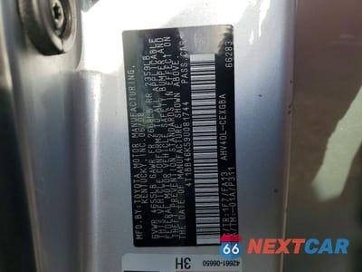 Zdjęcie 12 z 12 samochodu: 2009 TOYOTA CAMRY HYBRID VIN:4T1BB46K59U081744 - miniatura