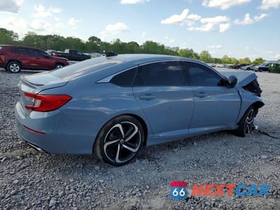 Trzecie zdjęcie samochodu z tyłu: 2021 HONDA ACCORD SPORT SE VIN:1HGCV1F49MA123098 - miniatura