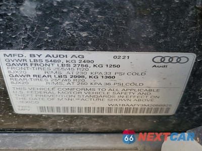Zdjęcie 13 z 13 samochodu: 2021 AUDI Q5 PREMIUM PLUS VIN:WA1BAAFY3M2058925 - miniatura
