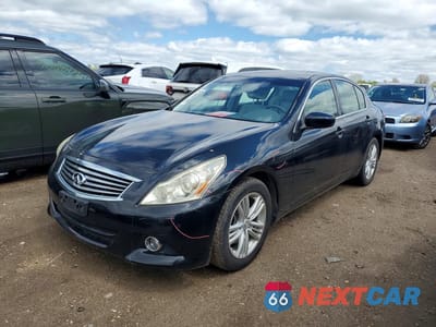 2012 INFINITI G25 SEDAN BASE JN1DV6AP8CM701306 - główne zdjęcie licytacji z USA - miniatura