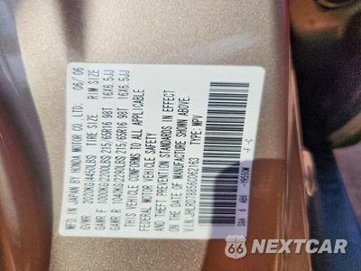 Zdjęcie 12 z 12 samochodu: 2006 HONDA CR-V EX VIN:JHLRD78856C062163 - miniatura
