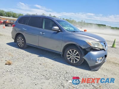 Czwarte zdjęcie samochodu z boku: 2016 NISSAN PATHFINDER SV VIN:5N1AR2MN4GC605896 - miniatura