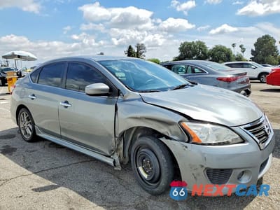 Czwarte zdjęcie samochodu z boku: 2013 NISSAN SENTRA S VIN:3N1AB7APXDL686532 - miniatura