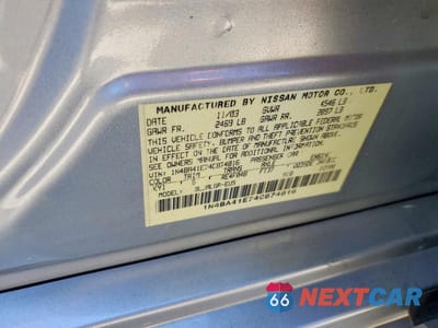Zdjęcie 12 z 12 samochodu: 2004 NISSAN MAXIMA 3.5 SE VIN:1N4BA41E74C874816 - miniatura