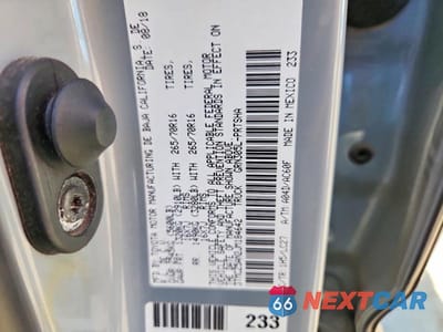 Zdjęcie 12 z 12 samochodu: 2018 TOYOTA TACOMA TRD OFF-ROAD VIN:3TMCZ5AN2JM184642 - miniatura