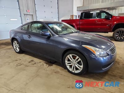 Czwarte zdjęcie samochodu z boku: 2010 INFINITI G37 COUPE VIN:JN1CV6EL6AM153855 - miniatura