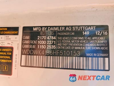 Zdjęcie 12 z 12 samochodu: 2017 MERCEDES-BENZ C 300 VIN:WDDWK4JB6HF510153 - miniatura