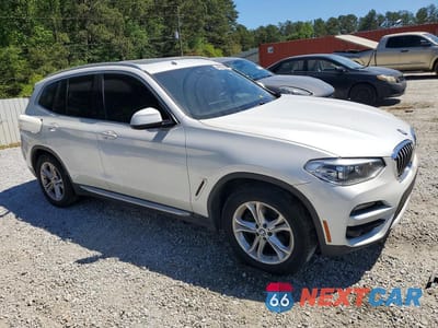 Czwarte zdjęcie samochodu z boku: 2020 BMW X3 SDRIVE30I VIN:5UXTY3C02LLU72544 - miniatura