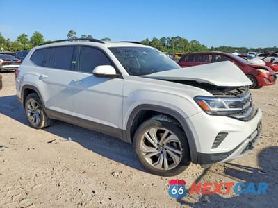 Czwarte zdjęcie samochodu z boku: 2021 VOLKSWAGEN ATLAS SE VIN:1V2JP2CA7MC529805 - miniatura
