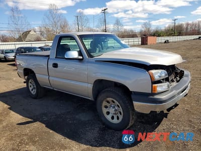 Czwarte zdjęcie samochodu z boku: 2006 CHEVROLET SILVERADO K1500 VIN:3GCEK14X56G231204 - miniatura