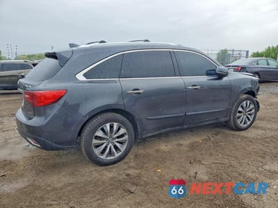 Trzecie zdjęcie samochodu z tyłu: 2014 ACURA MDX TECHNOLOGY VIN:5FRYD4H64EB008469 - miniatura