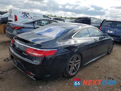 Trzecie zdjęcie samochodu z tyłu: 2016 MERCEDES-BENZ S 550 VIN:WDDXJ8FB7GA017116 - miniatura
