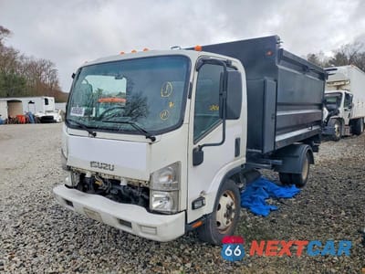 Drugie zdjęcie samochodu z przodu: 2016 ISUZU NPR HD DUMP TRUCK VIN:54DC4W1B6GS800459 - miniatura