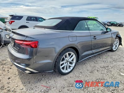 Trzecie zdjęcie samochodu z tyłu: 2023 AUDI A5 PREMIUM PLUS 45 VIN:WAU4AGF53PN008789 - miniatura