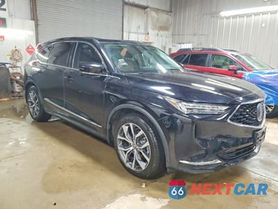 Czwarte zdjęcie samochodu z boku: 2022 ACURA MDX TECHNOLOGY VIN:5J8YE1H49NL015461 - miniatura