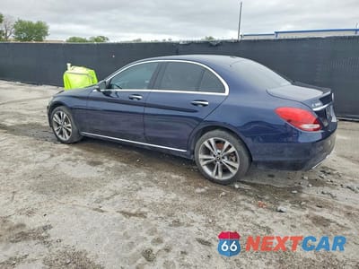 Drugie zdjęcie samochodu z przodu: 2018 MERCEDES-BENZ C 300 4MATIC VIN:55SWF4KB8JU242678 - miniatura