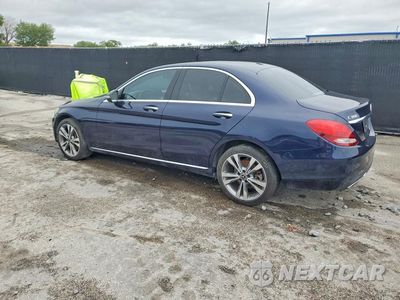 Drugie zdjęcie samochodu z przodu: 2018 MERCEDES-BENZ C 300 4MATIC VIN:55SWF4KB8JU242678 - miniatura