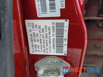 Zdjęcie 12 z 12 samochodu: 2007 HONDA ACCORD EX VIN:1HGCM66587A096344 - miniatura