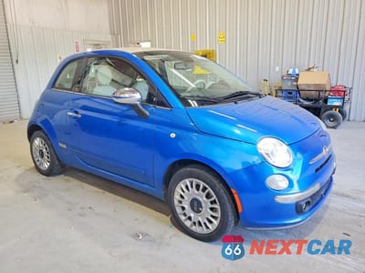 Czwarte zdjęcie samochodu z boku: 2015 FIAT 500 LOUNGE VIN:3C3CFFER5FT615701 - miniatura