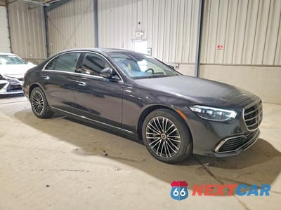 Czwarte zdjęcie samochodu z boku: 2023 MERCEDES-BENZ S 500 4MATIC VIN:W1K6G6DB6PA193477 - miniatura